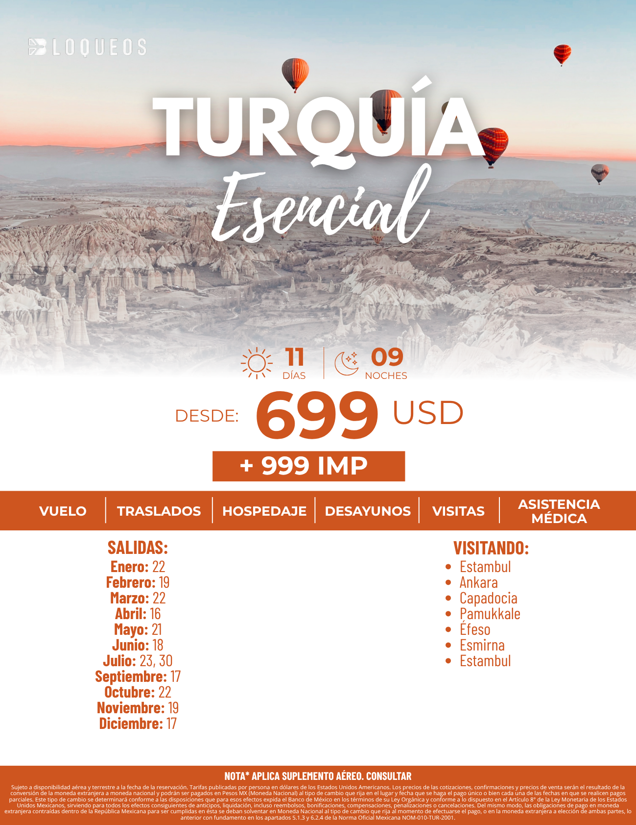 Turquía Esencial 2027