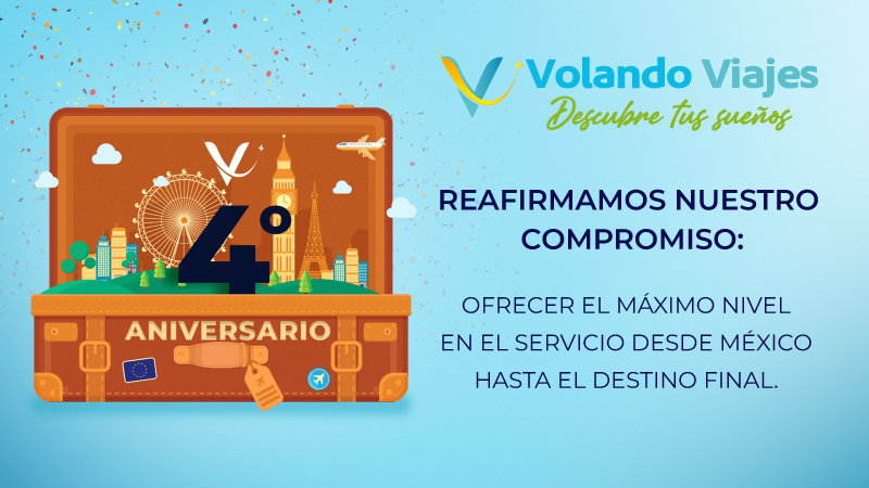 ANIVERSARIO VOLANDO VIAJES